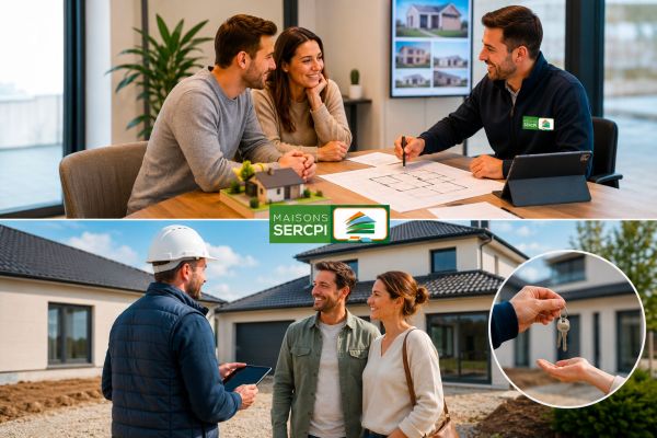 suivi de projet construction maisons SERCPI