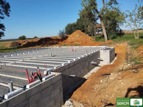 Maisons SERCPI dossier LECOEUR - vide sanitaire