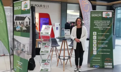 Stand Maisons SERCPI au E.Leclerc Saint-Doulchard