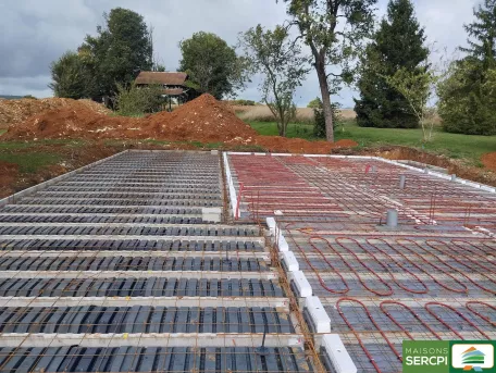 Maisons SERCPI dossier LECOEUR - plancher chauffant