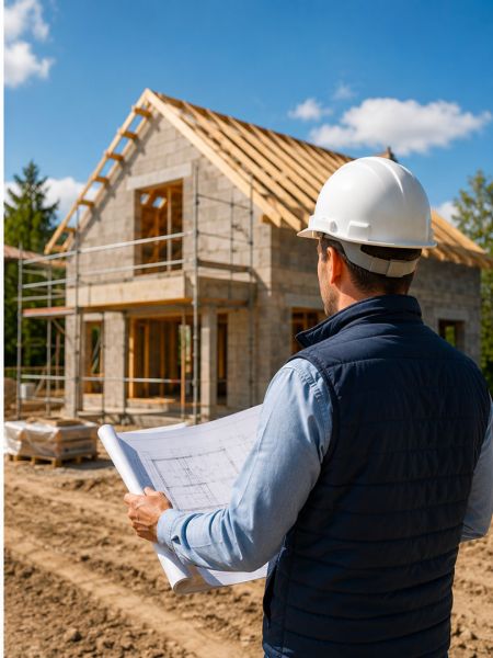 suivi de chantier par un maitre d'oeuvre
