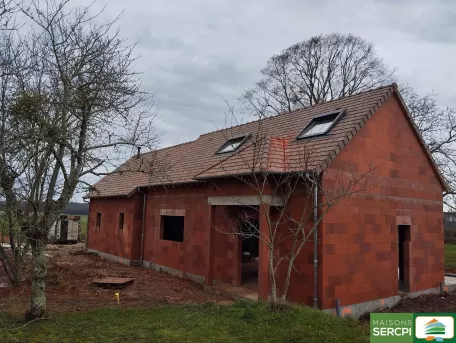 Maisons SERCPI dossier LECOEUR - pose couverture