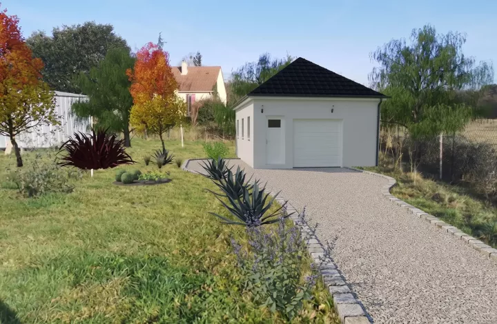 Projet terminé garage à Orval