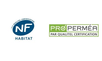 Maisons SERCPI certifications NH HABITAT et PROPERMEA